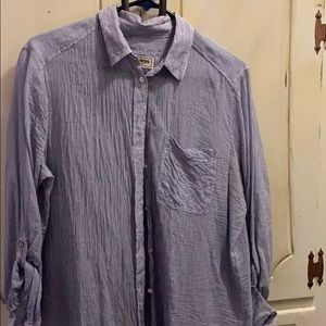 Express boyfriend button down